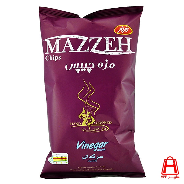 Maz Maz Mazzeh Chips balsamic vinegar 60 g metallize