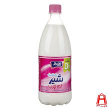 شیر غنی شده با ویتامین D3 بطری یک لیتری کم چرب هراز