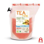 Mr. Bio Tea Fruit bag in a teapot