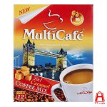 Multicafe coffee mix 3x1 with caramel flavor 18 g