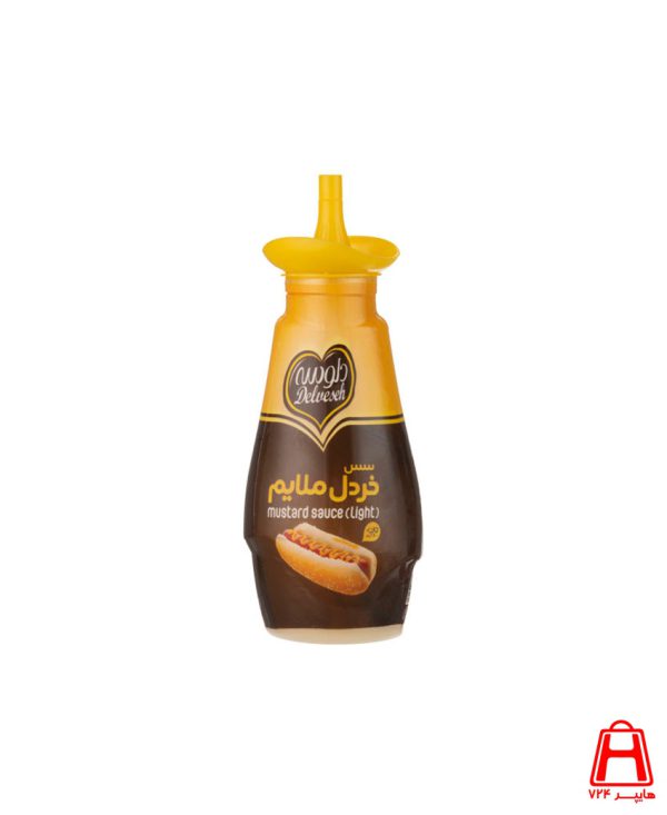 Mustard sauce 380 g pressure