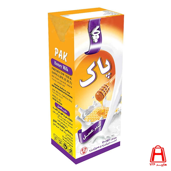Pak Sterilized honey milk 200 cc