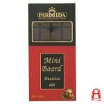 Parmida Chocolate with hazelnut kernel mini board 185 g