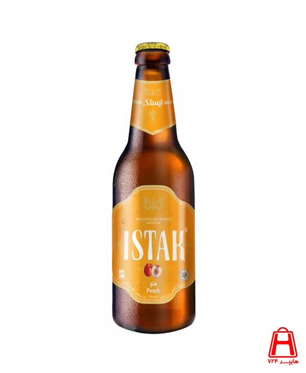 Peach Istak 320 cc glass of beer