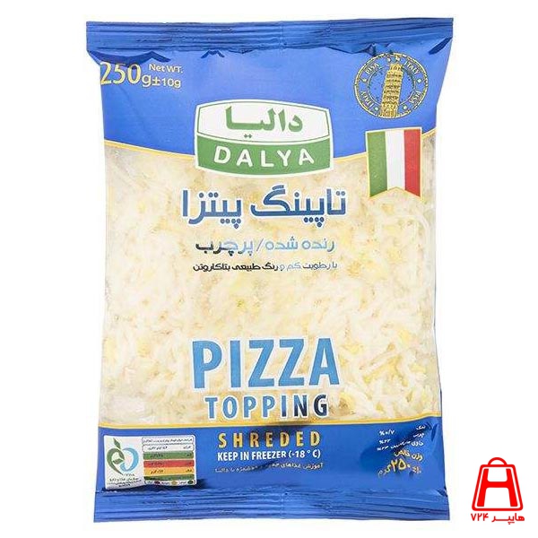 Pizza topping 250 g grate
