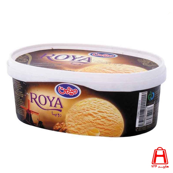 Roya 1 liter Nescafe ice cream 6 pieces