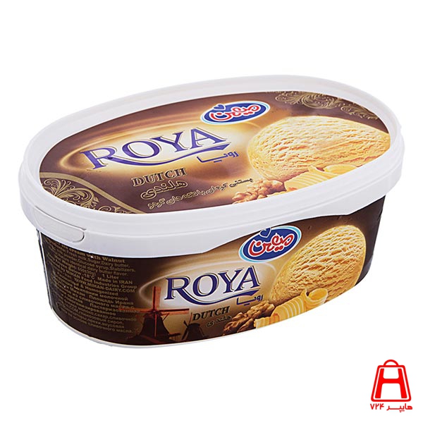 Roya 1 liter butter ice cream 6 pieces