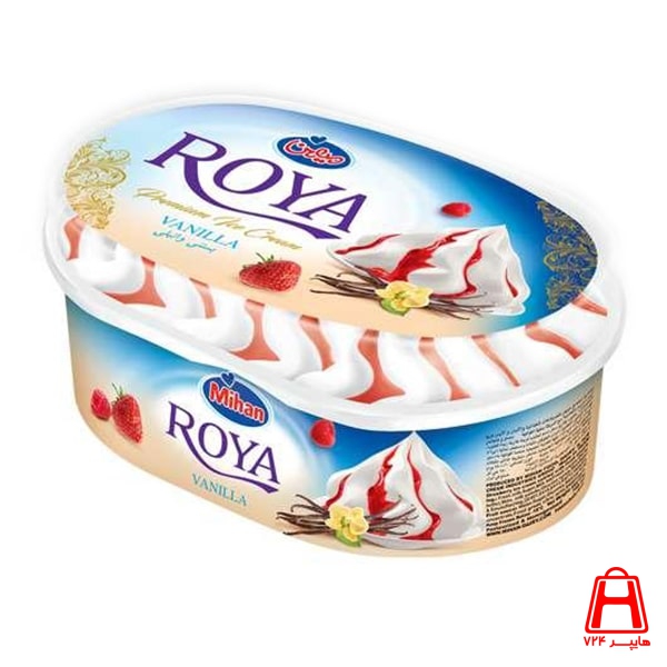 Roya 1 liter vanilla ice cream