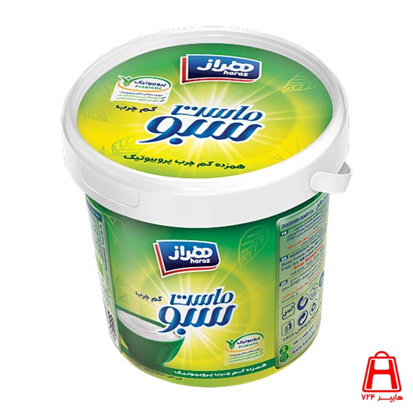 Saboo Low fat probiotic yogurt 1500 g IML bucket