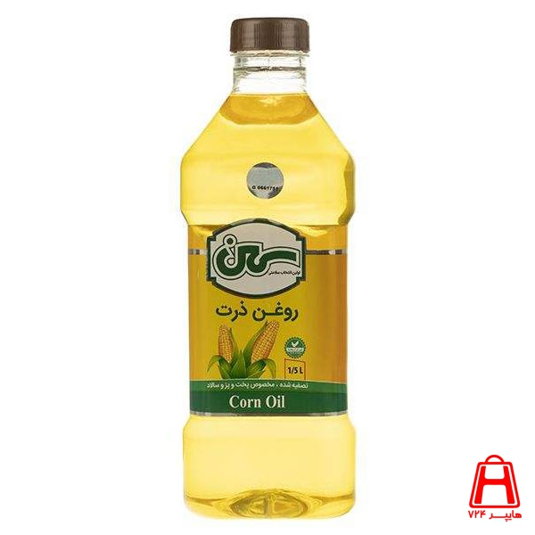 Saman corn oil 1.5 liter