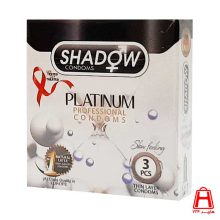 کاندوم پلاتینیوم تنگ کننده تاخیری خاردار Shadow