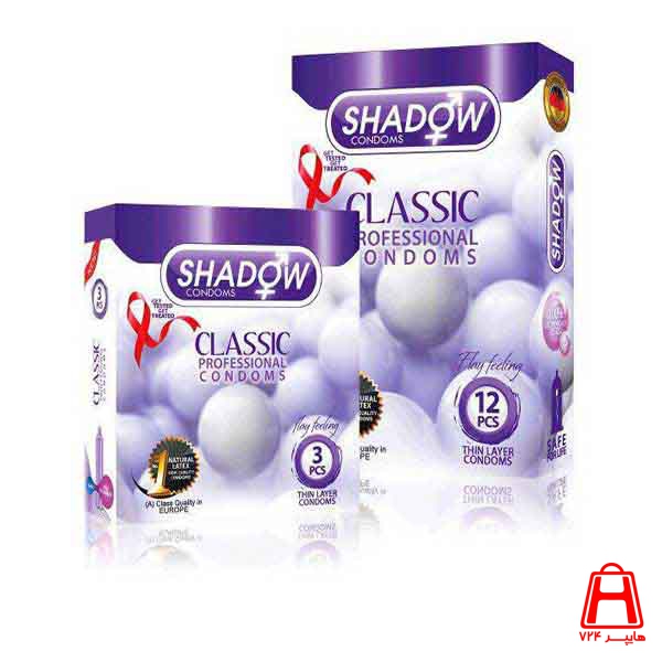 Shadow Transparent Classic Condom