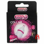 Shadow circular button collar condom