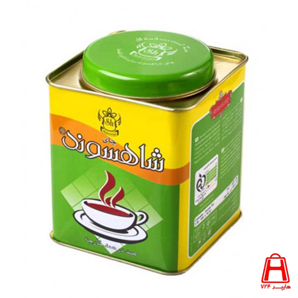 Shahsvand Calcutta metal can tea