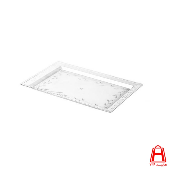 Small petal polystyrene tray size 37 in 24