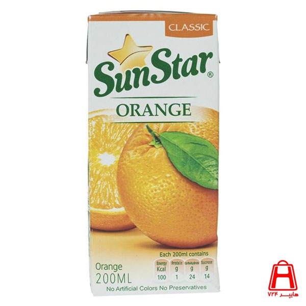 SunStar Classic Orange Nectar 200 CC