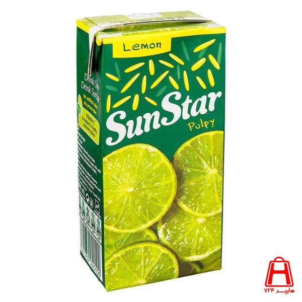 SunStar Pulp lemonade juice 200 CC