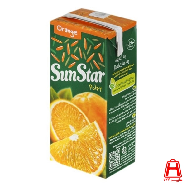 SunStar Pulp orange juice 200 CC