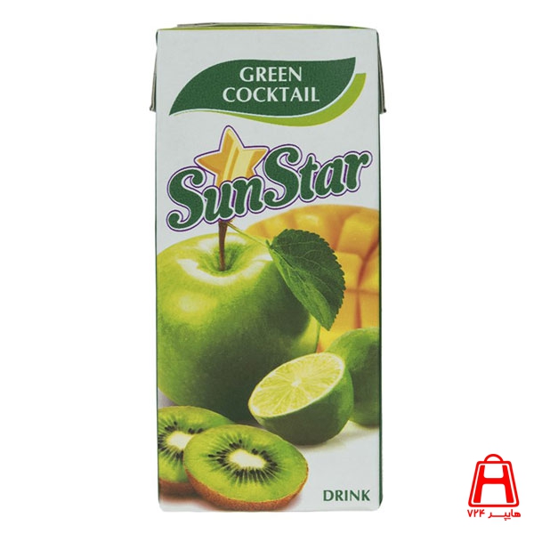SunStar drink classic green fruits 200 CC