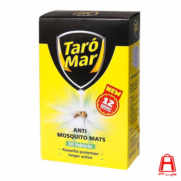 Taromar 12 hour insecticide tablets 30 pieces