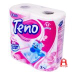 Teno Sensitive delicate toilet paper fragrant colored 4 rolls 4 12