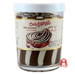Two color breakfast chocolate 250 g glass