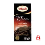 Valor Bitter chocolate 70 100 g