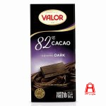 Valor Bitter chocolate 82 100 g