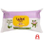 Wee 72 sheet baby wipes containing olive oil