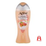 active Peach and Almond Creamy Body Shampoo 400gr