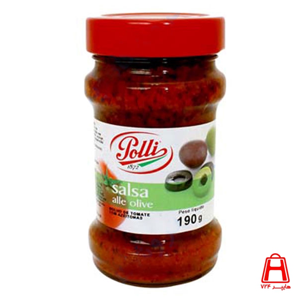alle sauce tomato and olive sauce 190 g