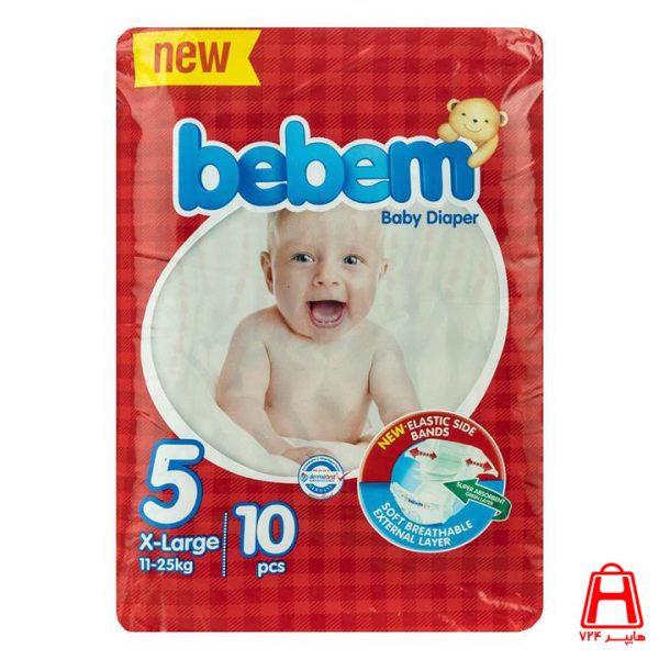 bebem Normal diapers 5 very large 10 12