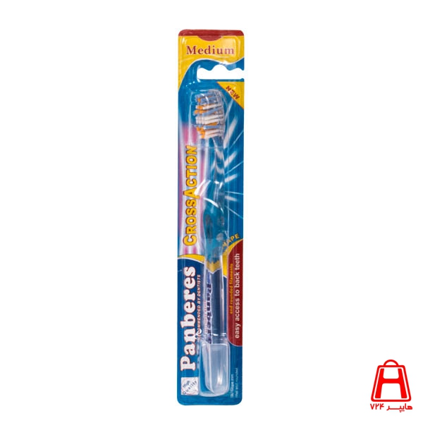 cross action Toothbrush medium
