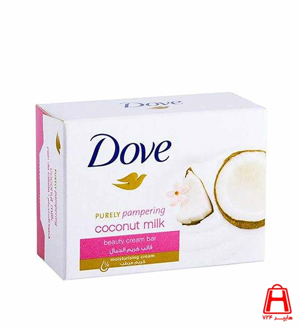 dove coconut milk beauty cream bar 100 g