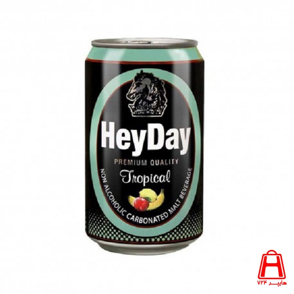 hey day Tropical root beer box 330 cc