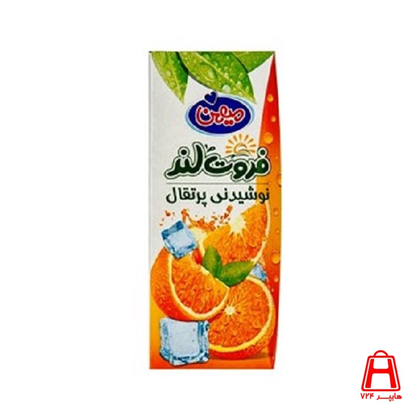 mihan Orange drink without pulp 200 cc