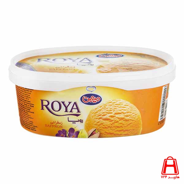 mihan roya Saffron ice cream 1lit