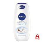 nivea Coconut cream body shampoo containing jojoba oil and coconut oil 250ml
