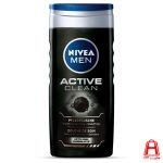 nivea active clean Body wash gel for men 250ml