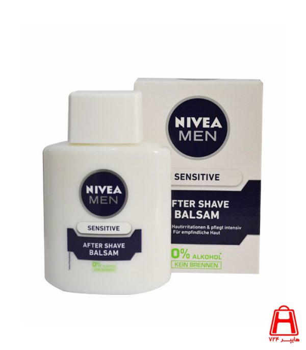 nivea after shave balsam For sensitive and non alcoholic skin 100ml