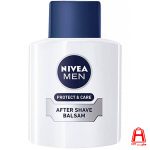nivea after shave balsam protect care For normal skin and contains aloe vera 100ml