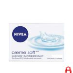 nivea creme soft soap Contains almond oil 100gr