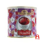 shahsavand tea aroma with metal can 100 g