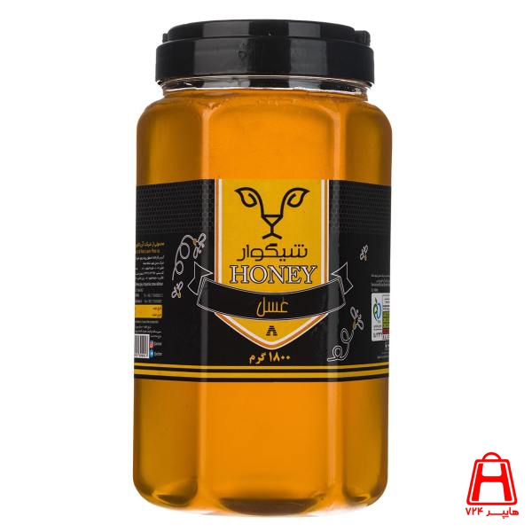 shigvar forty herb honey with pet can 1800 g