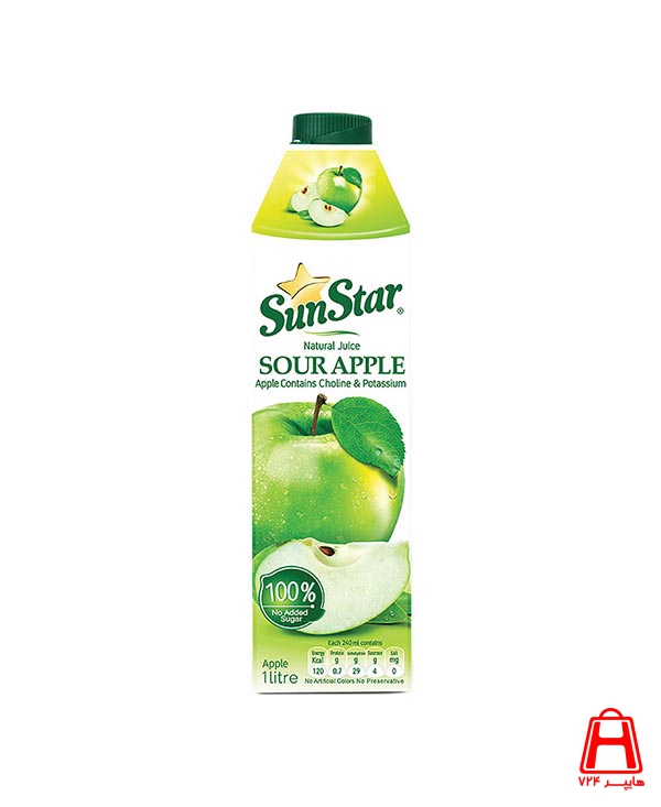 sunstae Sour apple juice 1lit