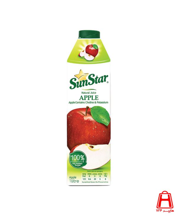 sunstar Red apple juice 1lit