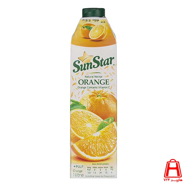sunstarOrange juice 1lit