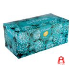 tissue paper 300 sheets of three layer Turquoise