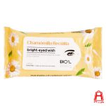 Biol eye makeup remover wipe chamomile extract 10 leaves