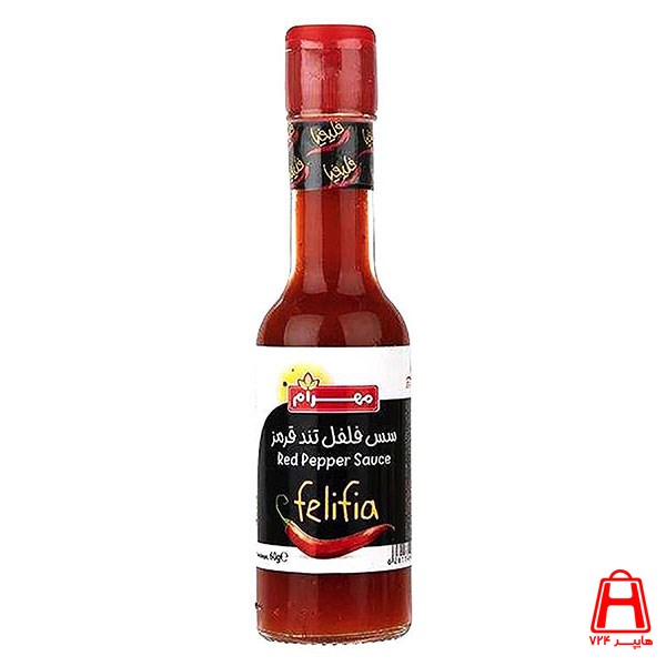Felifia hot red pepper sauce 60 g